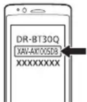 SONY XAVAX1005DB - Emparejamento y connexion de un dispositivo BLUETOOTH - 2