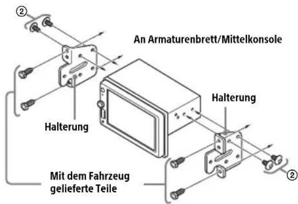 SONY XAVAX1005DB - Montieren des Geräts in einem japanischen Fahrzeug - 1