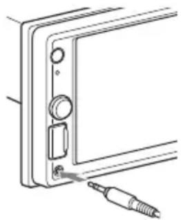 SONY XAVAX1005DB - Anschlieben eines tragbaren Audiogeräts - 1