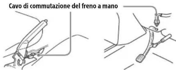 SONY XAVAX1005DB - Al cavo di commutazione del freno a mano - 1