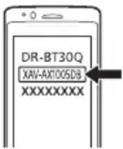 SONY XAVAX1005DB - Pairing and connecting with a BLUETOOTH device - 2