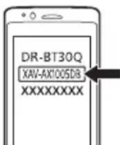 SONY XAVAX1005DB - Pairage et connexion d'un périphérique BLUETOOTH - 2