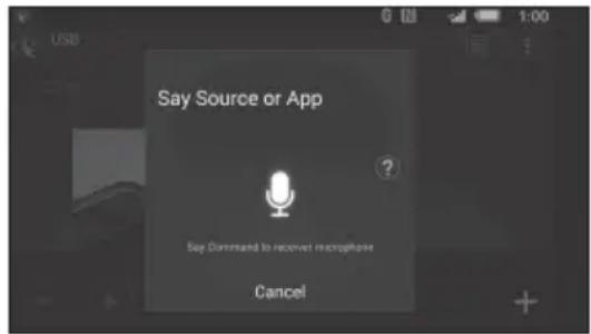 SONY MEXM100BT - Activation de la reconnaissance vocale - 1