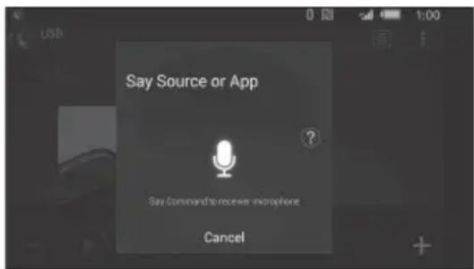 SONY MEXM100BT - Para activar el Reconocimiento por voz - 1