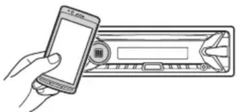 SONY MEXM100BT - Connexion par simple contact avec un téléphone intelligent (NFC) - 1