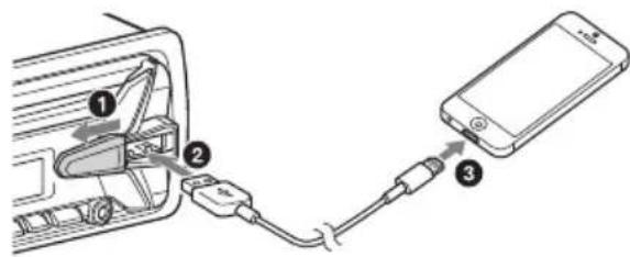 SONY MEXM100BT - Connecting with an iPhone/iPod (BLUETOOTH Auto Pairing) - 1