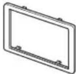 SONY XAVAX100C2 - List des pieces pour installation - 8