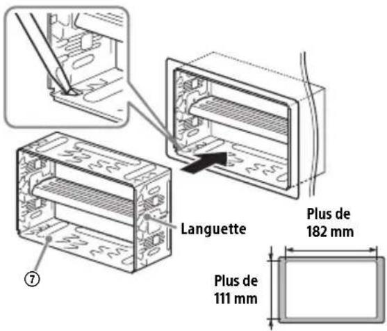 SONY XAVAX100C2 - Montage de l'appareil avec un kit d'installation - 1