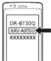 SONY XAVAX100C2 - Pairage et connexion d'un périphérique BLUETOOTH - 2