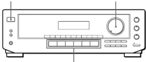 SONY STRDE305 - Selection d'un composant - 1