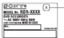 SONY RDRAT100 - Code de zone (DVD vidéo seulement) - 2