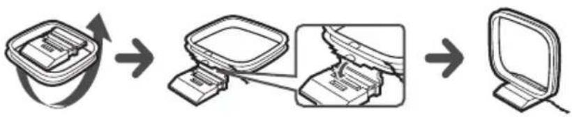 SONY ZSM35 - Raccordement de l'antenne - 3
