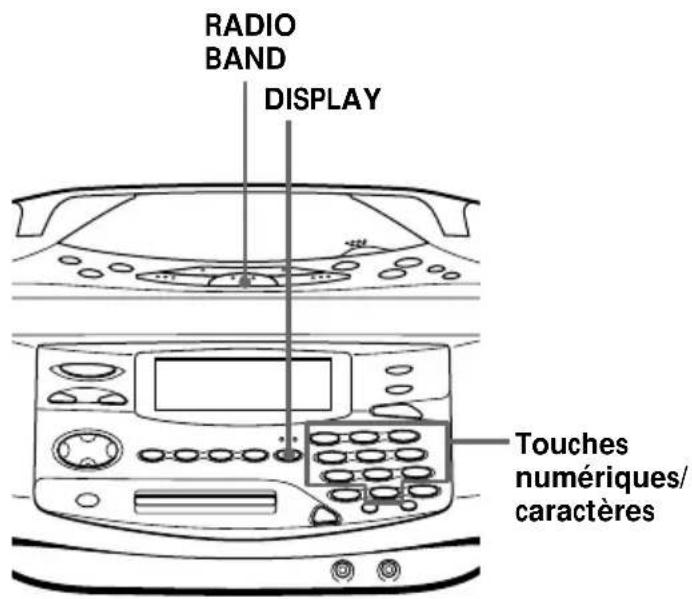 SONY ZSM35 - Ecouter des stations de radio présélectionnées - 1
