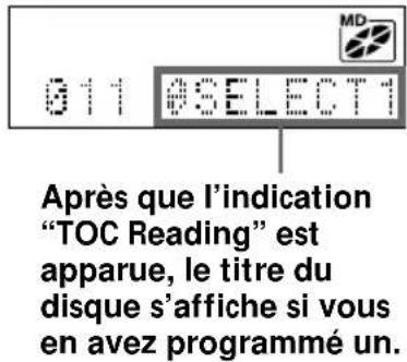 SONY ZSM35 - Lecture d'un MD - 3