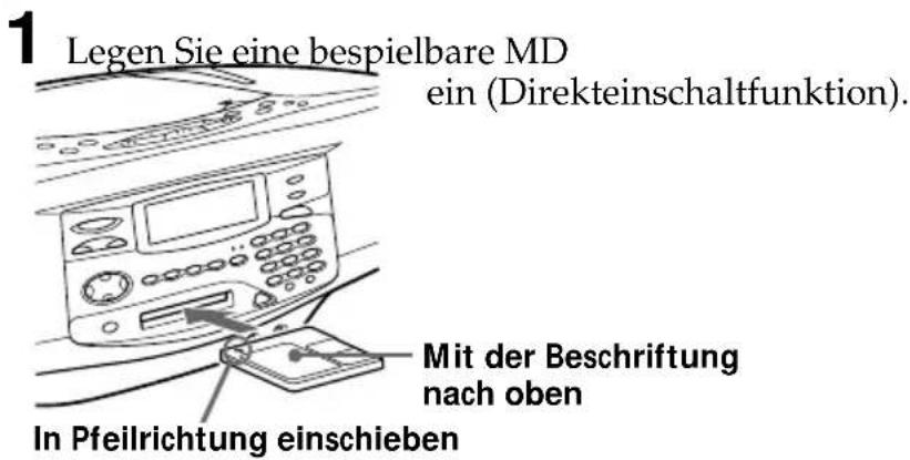 SONY ZSM35 - Aufnehmen einer ganzen CD (Synchronaufnahme) - 2