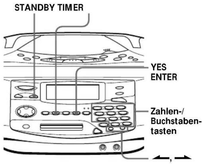 SONY ZSM35 - Aufnehmen von Radiosendungen mit dem Timer - 1