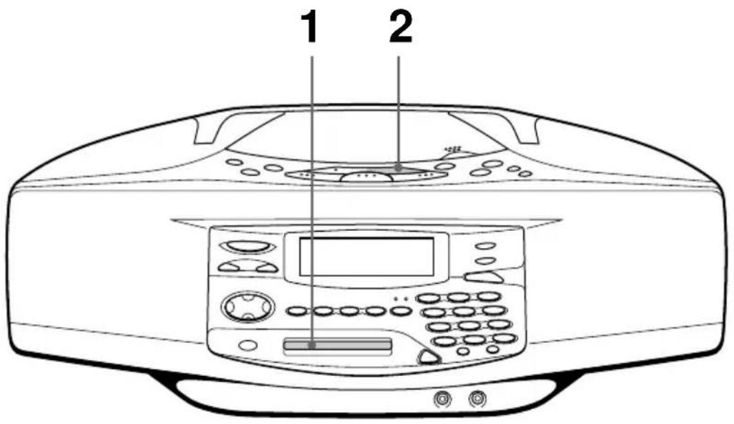 SONY ZSM35 - Wiedergeben einer MD - 1