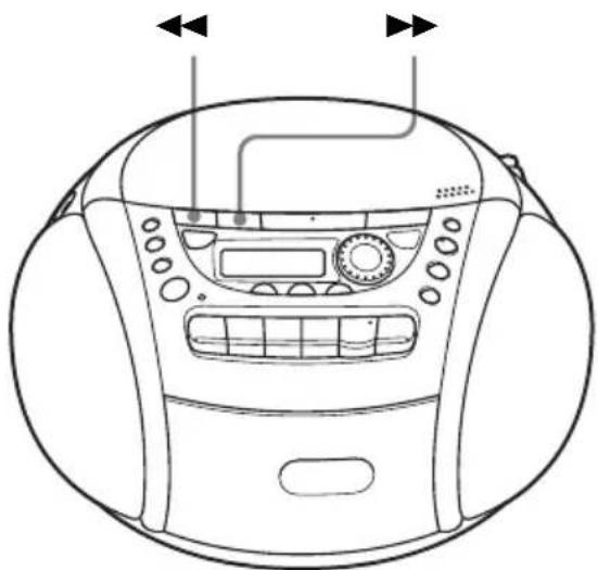 SONY CFDE95L - Localisation d'un passage spécifique dans une plage - 1