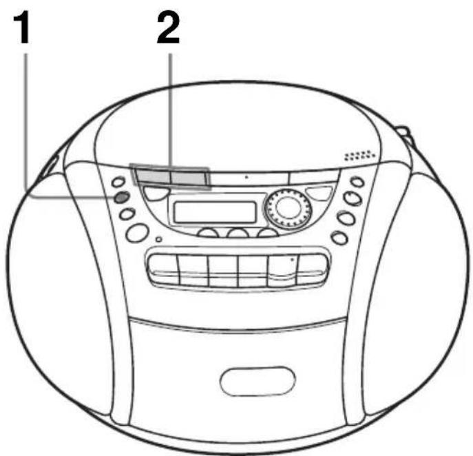 SONY CFDE95L - Radioempfang - 1