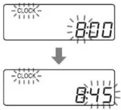 SONY CFDE95L - Réglage de l'horloge - 3