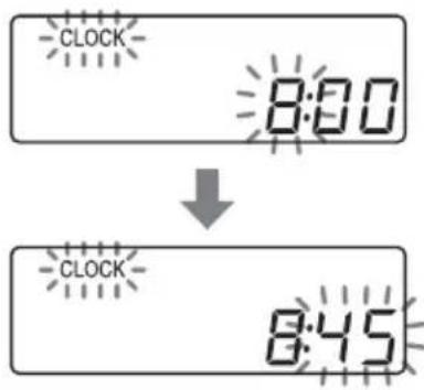 SONY CFDE95L - Einstellen der Uhr - 3