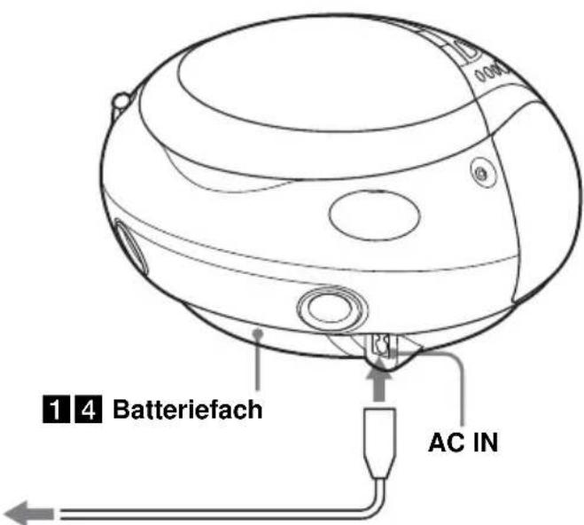 SONY CFDE95L - Auswahlen der Stromquellen - 1