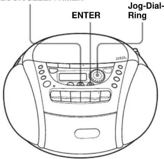 SONY CFDE95L - Einschlagen mit Musik - 1