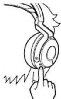 SONY MDRDS6000 - Press and hold TUNE/ID SET on the processor and that on the headphones at the same time for more than 3 seconds. - 3