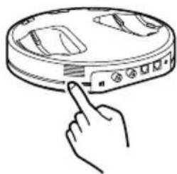 SONY MDRDS6000 - Appuyez une fois sur TUNE/ID SET sur le casque. - 1