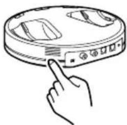 SONY MDRDS6000 - Press TUNE/ID SET on the headphones once. - 1
