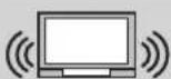 PANASONIC SAHR50EG - Commandedu téléviseur - 2