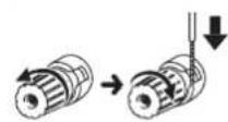 PANASONIC SAHR50EG - Raccordez les enceintes au récepteur. - 1