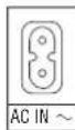 PANASONIC SAHR50EG - Cordon d'alimentation - 2