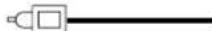 PANASONIC SAHR50EG - Cable fibre optique - 1