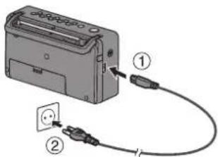 PANASONIC RFD10EB - Anschluss an das Netzsteckdose - 1