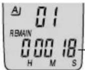 PANASONIC RRQR160E - ■Anzeigen der verbleibenden Wiedergabezeit ■Visualizzazione del tempo digettura restante - 2