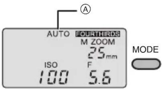 PANASONIC Lumix DMWFL360E - Press the [MODE] button to select the flash mode. - 1