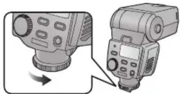 PANASONIC Lumix DMWFL360E - Afloje el anillo de bloqueo. - 1