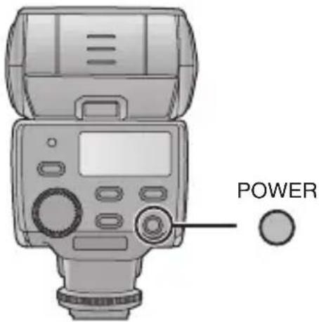 PANASONIC Lumix DMWFL360E - Drücken Sie die [POWER]-Taste. - 1