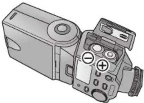 PANASONIC Lumix DMWFL360E - Faites glisser le couvercle du logement des piles pour l'ouvrir. - 2