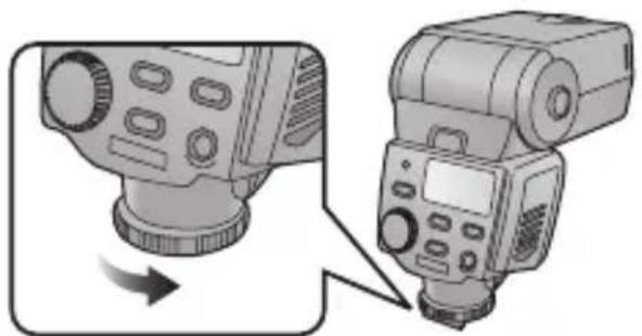PANASONIC Lumix DMWFL360E - Loosen the lock ring. - 1