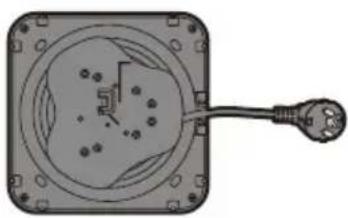 PANASONIC NCDK1BXC - Ajuste de la longitud del cable de alimentación - 1
