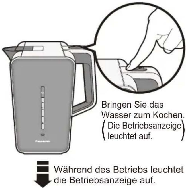 PANASONIC NCDK1BXC - Schalten Sie den Netzschalter ein. (Drücken Sie „I“) - 1