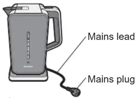 PANASONIC NCDK1BXC - WARNING - 2