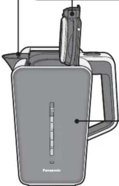 PANASONIC NCDK1BXC - Deksel - 1