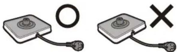 PANASONIC NCDK1BXC - Adjusting the length of the mains lead - 2