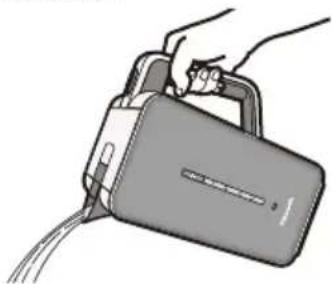 PANASONIC NCDK1BXC - Rimuovere dalla base di alimentazione e versare. - 2