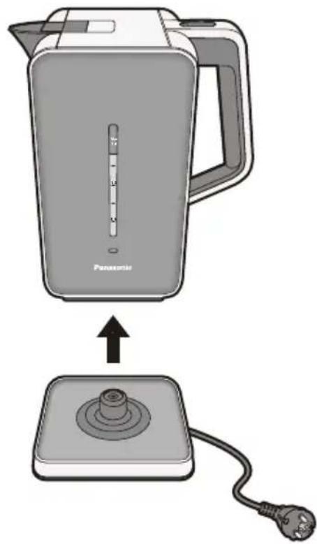 PANASONIC NCDK1BXC - Remove from the power base and pour. - 1