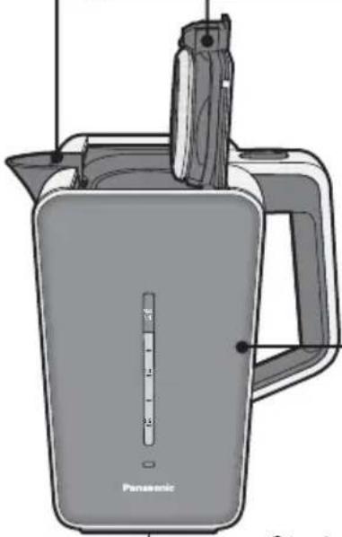 PANASONIC NCDK1BXC - Deckel - 1
