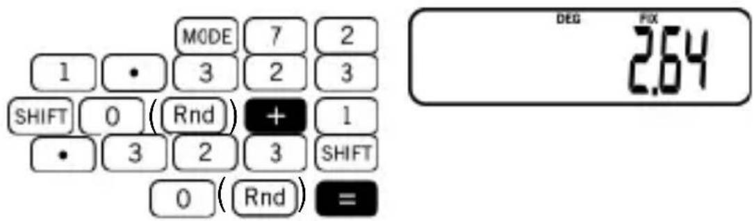 Milan 159010 - Calculs FIX, SCI, NORM, RND, RAN#, ENG - 2